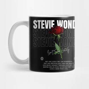 Stevie Wonder // Flower Mug